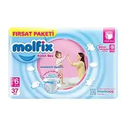 Molfix Baby Diapers Kelut Size 6 37 Pieces