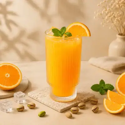 Orange fresh juice