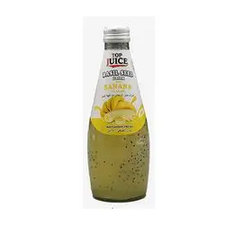 Top Juice Banana With Basil Seeds 290 Ml