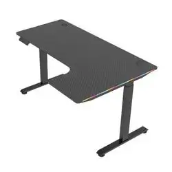 GAMING DESK L SHAPED ELECTRICAL 160CM GT0LT RIGHT BLACK