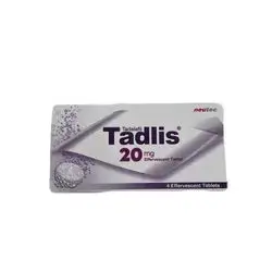 Tadlis 20 mg - 4 Effervescent Tablets