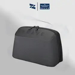 BRAVE Tech Pouch Organizer Portable Gadget Storage For Travel - Black