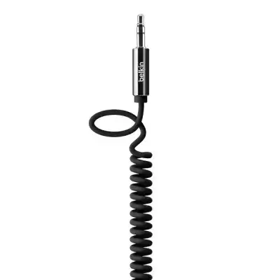 Belkin Mixit Coiled Audio Cable 1.8m Black
