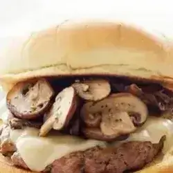 Mushroom Beef Burger
