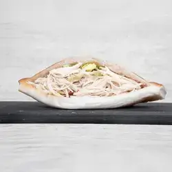 Mashed Chicken Sandwich