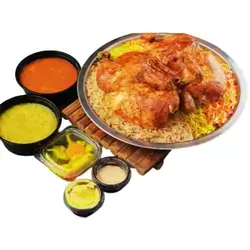 Grilled Chicken Tray with Whole Rice Tray