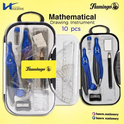 Mathematical Drawing Instruments-flamingo