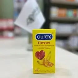 Durex Flavors 12 Condoms Coloured And Flavored