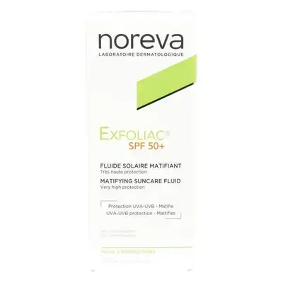 Noreva Exfoliac Matifying Suncare Fluid SPF 50+