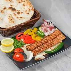 Chicken Kebab Platter (4 Skewers)