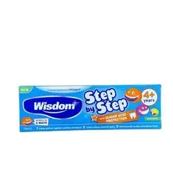 Wisdom STEP BY STEP 4+ YEARS THOOTHPASTE