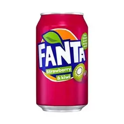 Fanta Strawberry & Kiwi Can 330 Ml