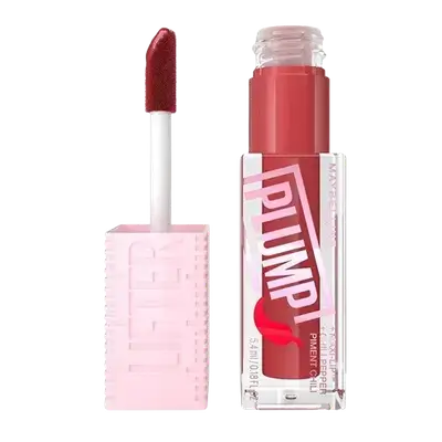 Lifter Plump + Chili Pepper Lip Plumping Gloss 006 HOT CHILI 5.4ml _ MAYBELLINE NEW YORK