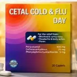 Cetal Cold & Flu Day (20 caplets)