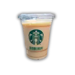 Clear Starbucks ice cream
