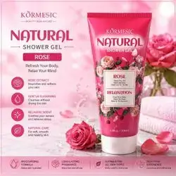 Kormesic Natural Rose Shower Gel (200ml)