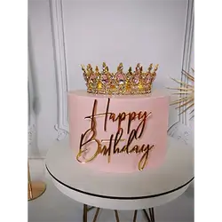 Crown Glitter Cake