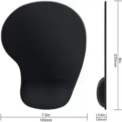Mouse Pad with Gel Wrist Support for Computer, Laptop and Gaming