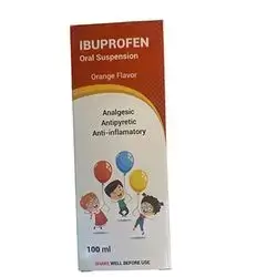Ibuprofen Oral Suspension (Orange Flavor)