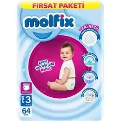 Molfix Baby Pants Midi No3 X64