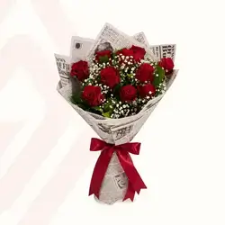 Red Flower Bouquet