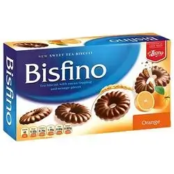 Leona Bisfino Biscuit Orange 130 Gm