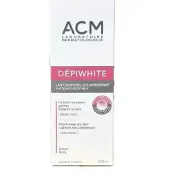 ACM Laboratoires Depiwhite Whitening Body Milk - 200ml | اي سي ام لوشن مرطب لتفتيح الجسم - 200 مل