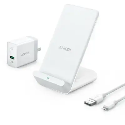 Anker PowerWave 7.5 Fast Wireless Charging Stand With Internal Cooling Fan