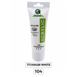 Acrylic Maries (TITANIUM WHITE) (104) 75ml