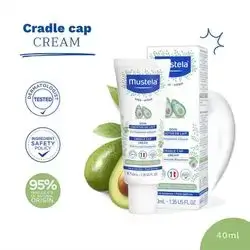 Mustela cradle cap cream with avocado polyphenols 40ml