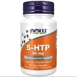 5-htp 50mg neurotransmitter support supports a positive mood 30veg capsules , take 1 capsule daily , preferably on an empty stomach at bedtime