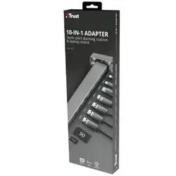 TRUST 10 in 1 Aadapter usb-c