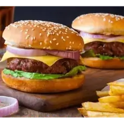 Mixed Beef Burger with Cheese
