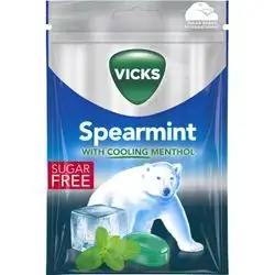 VICKS Spearmint with cooling menthol sugar free