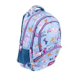 MİLAN 4-zip school backpack (25 L)