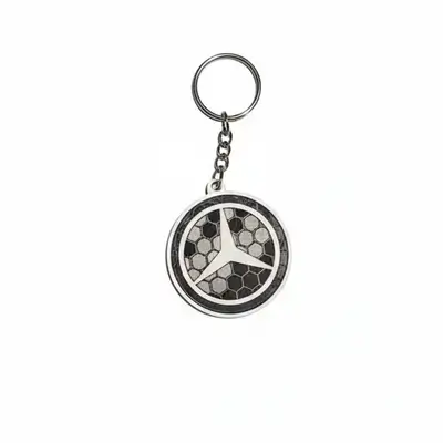 Mercedes Logo Keychain