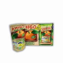 Emico Orange Packet Juice - 8 Count