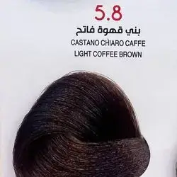 Hair Colour From The Italian Jfi In Elegant Colors - 5.8 Light Coffee Brown