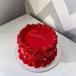 Valentine cake 