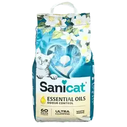 Sanicat White Jasmine Cat Litter 10kg