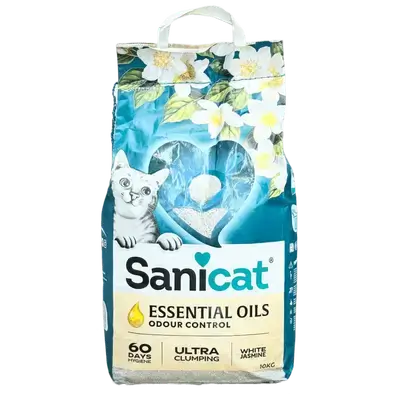 Sanicat White Jasmine Cat Litter 10kg