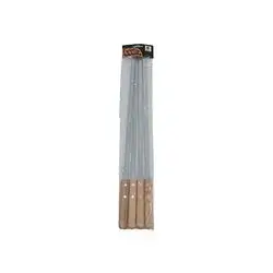 Koch Tikka Skewer Wood Hand 4 Pcs