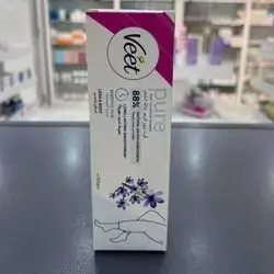veet pure hair removal cream for legs-body sensitive skin 100g