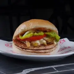 Double Chicken Burger 