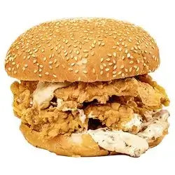 Mushroom Chicken Burger