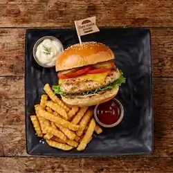 Chicken Burger With Cheese
