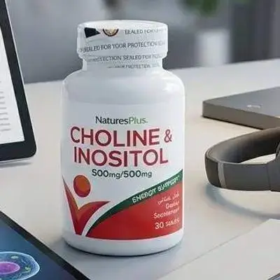 NaturesPlus Choline & Inositol 500mg/500mg (30 Tablets)