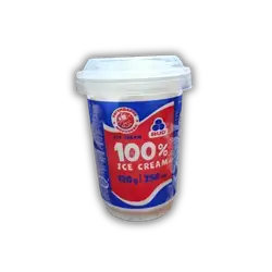 Ukrainian ice cream cup