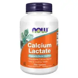 now Calcium Lactate 250 Tablets