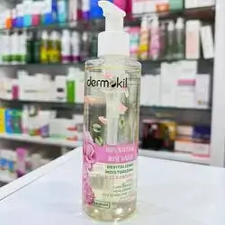 Dermokil 100% rose water facial cleansing gel